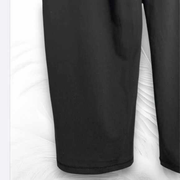 Women's Wide Leg Black Pants Velocity Size: M - Picture 9 of 10
